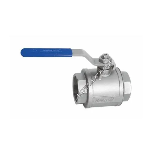 CF8M Single Piece Screwed Ball Valve