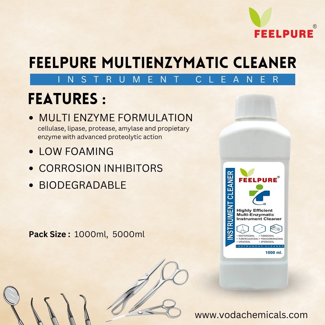 Multi Enzymatic Instrument Cleaner Highly Efficient 500ml