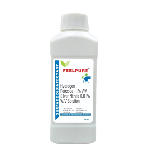 Hydrogen Peroxide 11% Silver Nitrate 0.01% Solution Surface environment fogging