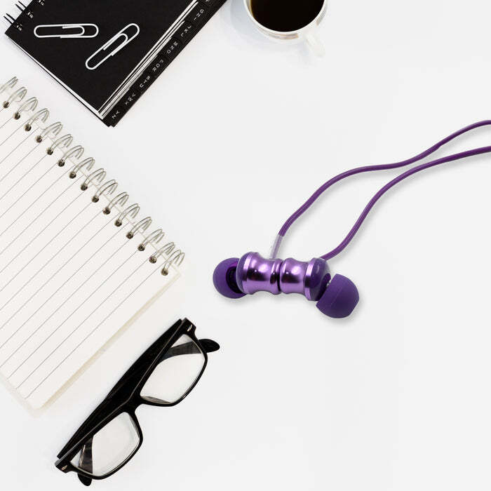 Bluetooth Headphone Neckband Sweat Resistant, Magnetic Earbuds