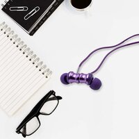 Bluetooth Headphone Neckband Sweat Resistant, Magnetic Earbuds