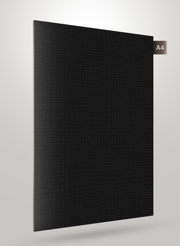 Royale Touche Laminate Sheet Eg 1106 - Color: Black