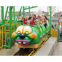Roller Coaster Amusement Ride - Material: Metal