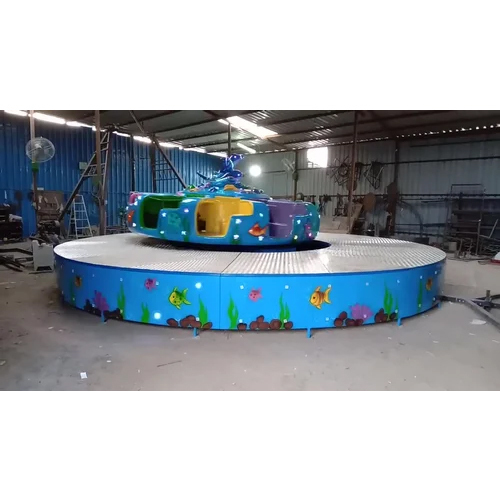 Amusement Tora Tora Ride - Sturdy Metal, 23x23x15 Feet Dimensions | 20 Passenger Capacity, 9 HP Power Supply, Thrilling Plane Experience