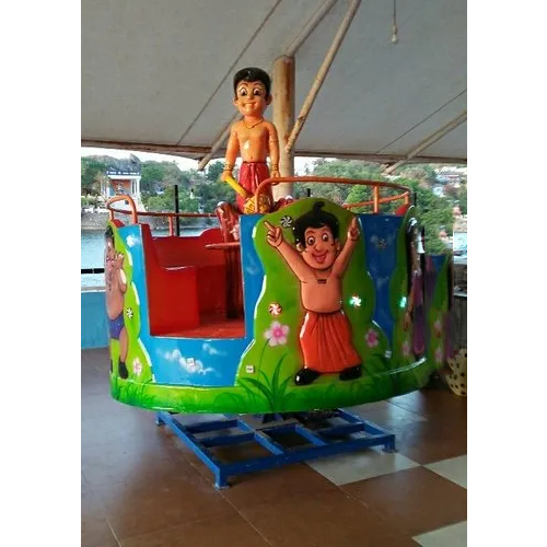 Chhota Bheem Amusement Ride - Dimension (L*W*H): W = 10' L = 10' H = 9' Feet Foot (Ft)