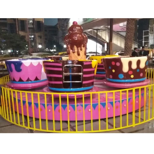 आइस क्रीम कप सॉसर सवारी