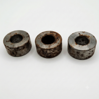 Industrial Roller - Mild Steel, Flanged Design, Available In Various Sizes | Rigid Hardness, Corrosion Resistant, Polished Finish