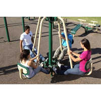Manual Double Seater Chest Press - Application: Endurance