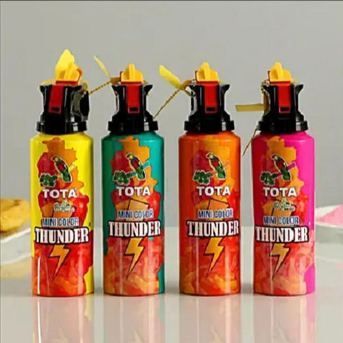 Holi Colors Tota Mini Thunder Gulal Spray - Color: Various Colours