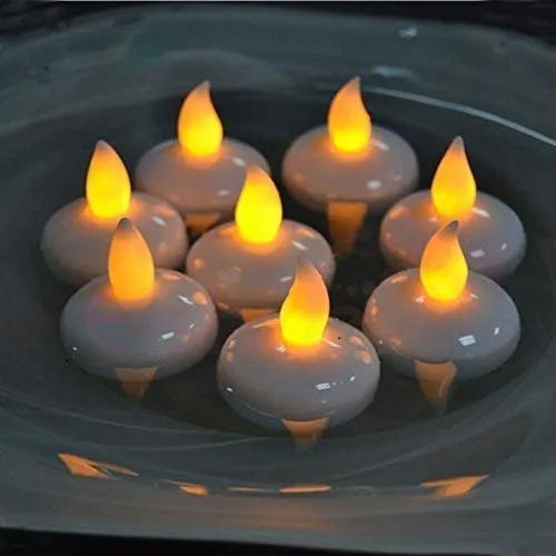 Decorative Led Diya - Color: White