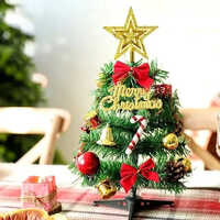1 Feet Christmas Artificial Tree - Durable Plastic, 1 Foot Height, Realistic Green Color | Easy To Assemble, No Power Required, Perfect For Small Spaces