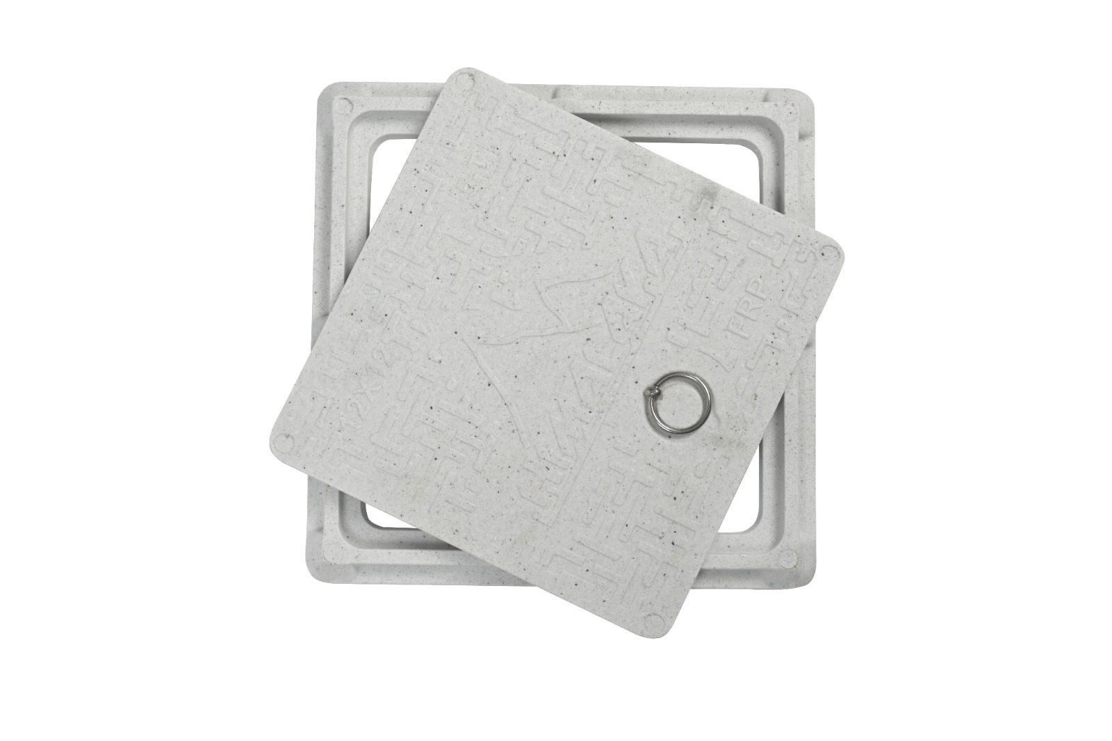 Frp Manhole Frame Cover - Square Design 10x10 To 60x60 Inches | 3 To 40 Ton Load Capacity, Ideal For Drainage & Water Supply Work