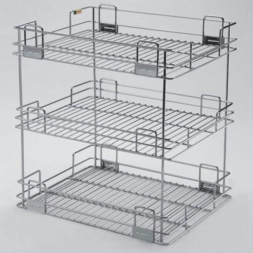 Standing Kitchen Organiser 3 Shelves