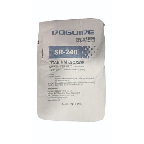 Sr240 Titanium Dioxide Rutile - Grade: Technical Grade