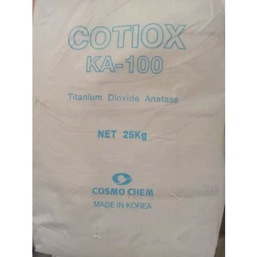 Cotiox Ka 100 White Titanium Dioxide Anatase - Cas No: 13463-67-7