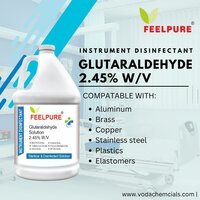 Glutaraldehyde Solution 2.45% Instrument Disinfectant 1 Liter