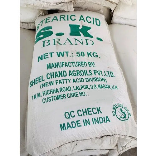 Stearic Acid Powder - Grade: Industrial Grade