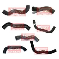 Automotive Radiator Hose Lower - Rubber Material, Black Color | For Japanese Auto Trucks, Export Worthy Packaging, Immediate Delivery