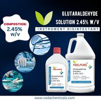 Glutaraldehyde Solution 2.45% Instrument Disinfectant 1 Liter