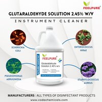 Glutaraldehyde Solution 2.45% Instrument Disinfectant 1 Liter