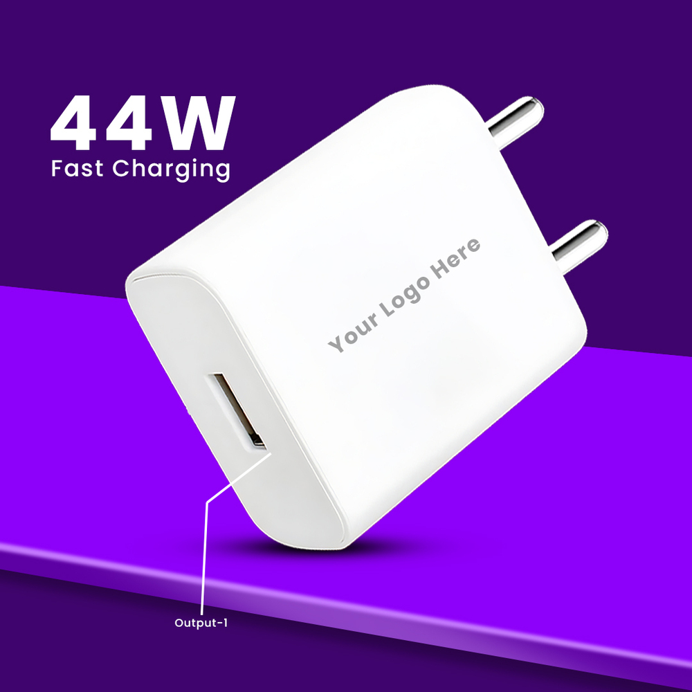 44W Flash Charger Super Fast Charging Adapter (C 125)