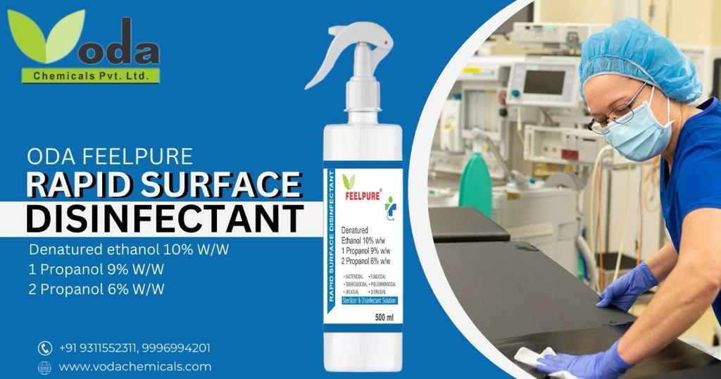 Rapid Surface Disinfectant 250 ml for Surface Environment or Fogging