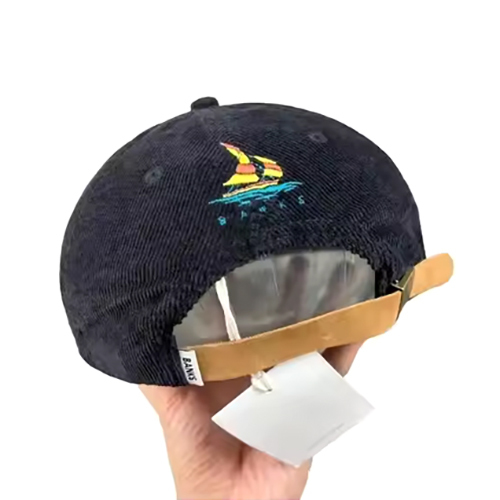 Custom Design Unisex Corduroy Curve Brim Adjustable Baseball Hat - Age Group: All