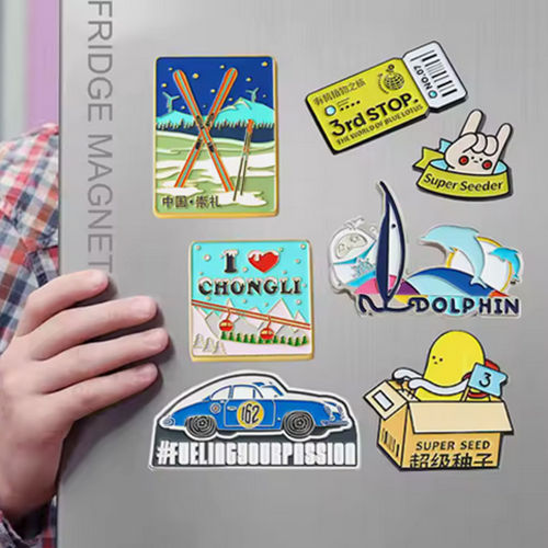 3D Souvenir City Refrigerator Magnet - Application: Decorate For Fridge