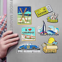 3d Souvenir City Refrigerator Magnet - Application: Decorate For Fridge