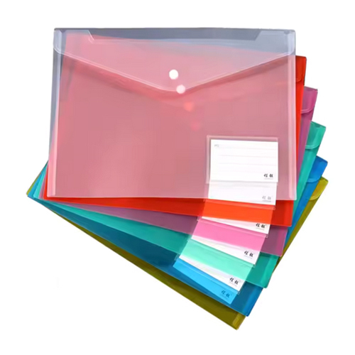 Customized Design A4-A5 Plastic PVC File Folder