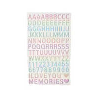 Transparent Waterproof Pvc Stickers With Alphabet Pattern - Feature: Eco-friendly