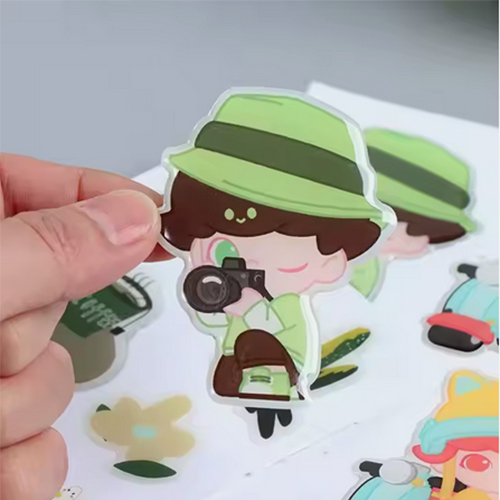 Kids Waterproof Adhesive Cartoon Vinyl PVC Stickers