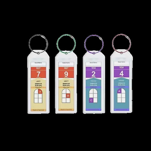 Cruise Clear Pvc Plastic Custom Luggage Tag