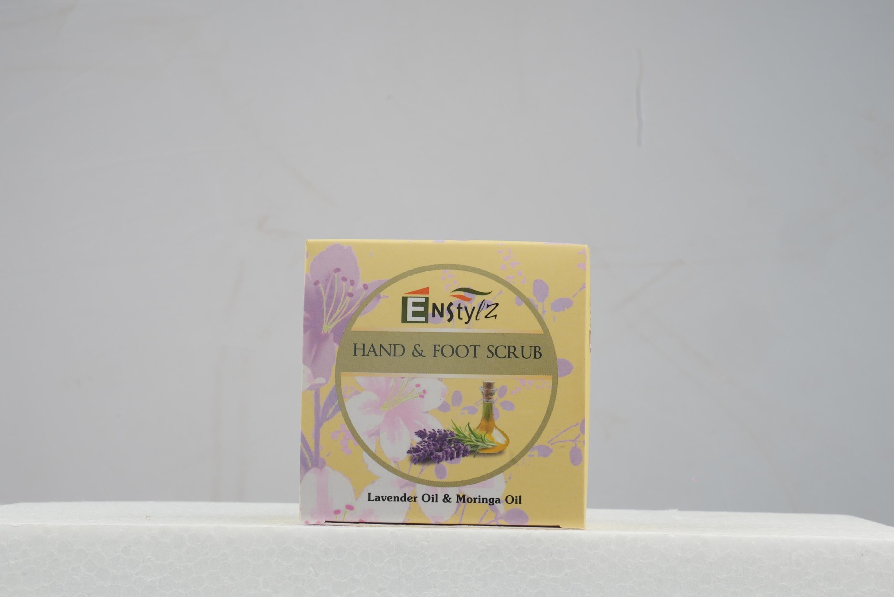 Hand And Foot Scrub - Color: White