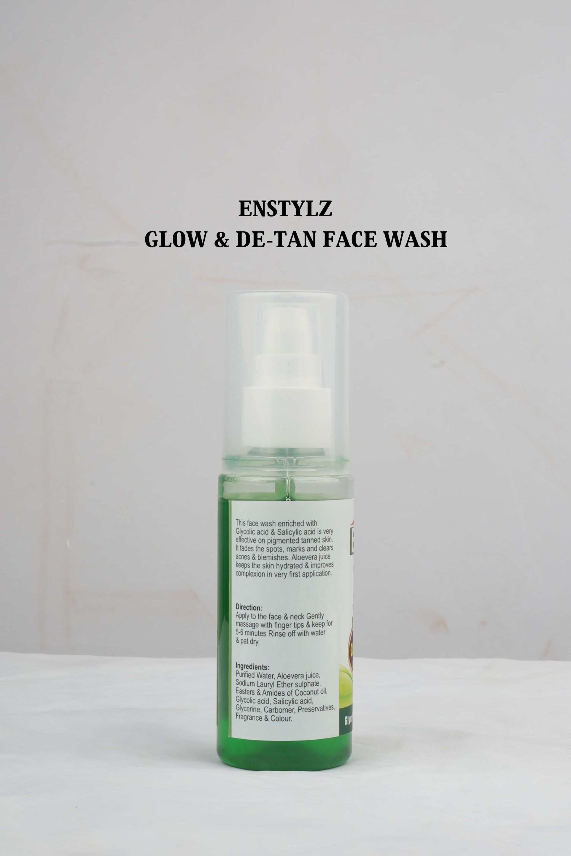 Enstylz Glow and De Tan Face Wash