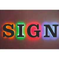 Led Acrylic Letter - Application: Commercial