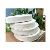 Asbestos Webbing Tape - Asbestos Material, 5 Millimeters Thickness, White Color | 300 Degrees Celsius Heat Resistance, Durable Insulation Rope