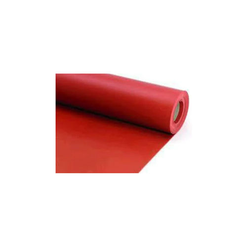 Silicone Rubber Sheets - Color: Red