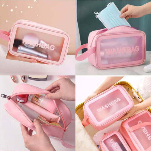 Cosmetic Pouch, Make Up Bag For Home & Travel, Toiletry Bag