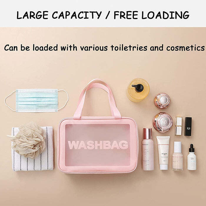 Cosmetic Pouch, Make up Bag for Home & Travel, Toiletry Bag