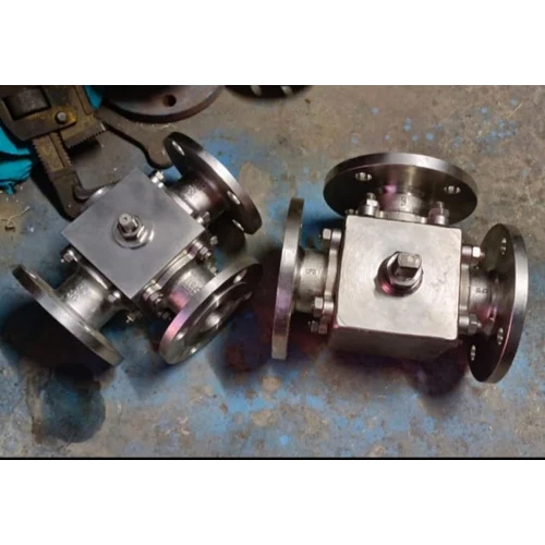 Three Way Metal Ball Valve