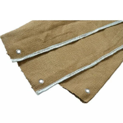 Vermiculite Coated Ceramic Blankets - Color: Brown