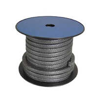 Ptfe Braided Packing Rope - Color: Black