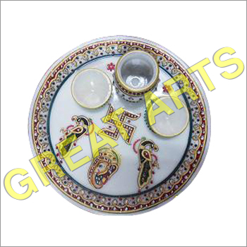 Marble Pooja Thali