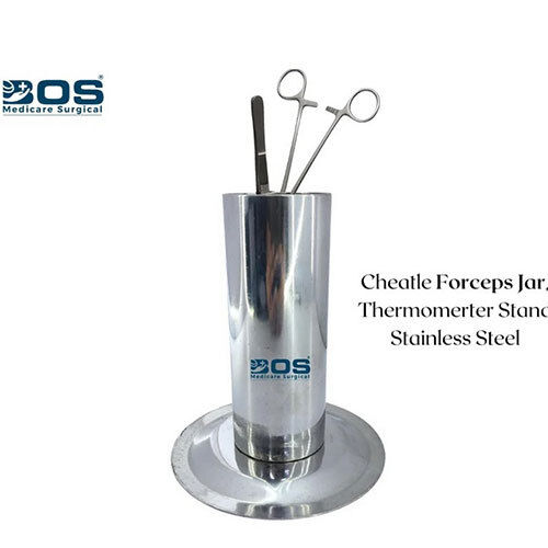 Forceps Jar 5Inch - Application: Hospital & Clinic