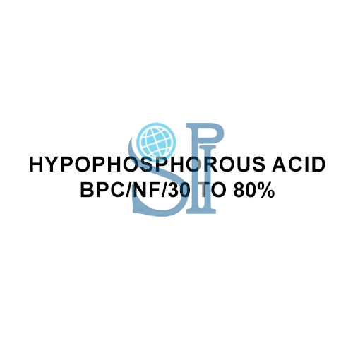 Hypophosphorous Acid Bpc Nf 30 To 80%