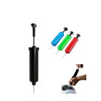 Sports Ball Pump - Cast Iron, Waterproof & Dustproof | Multicolor Design For Footballs And Bicycles, Lightweight & Compact For Easy Transport