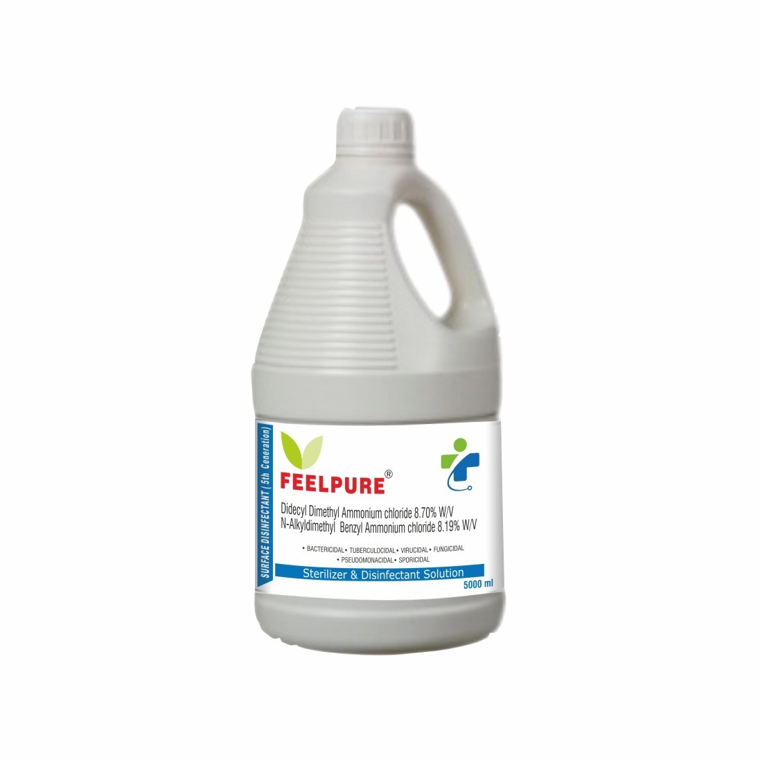 V-256 Didecyl Diethyl Ammonium Chloride - 8.70% Alkyl dimethyl Benzyl Ammonium Chloride - 8.70% 1 Liter 5th Generation Surface Disinfectant