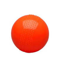 Cricket Rubber Ball - High-quality Rubber, Red Color | Durable Design For Casual Play And Training Sessions