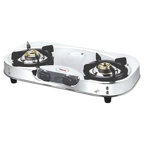 2 BURNER LPG STOVE WITH CURVE BODY